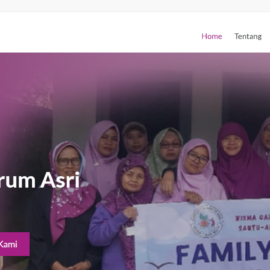 Launching Website Komunitas Harum Asri
